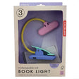 Rechargeable Led Book Light

Colorful book light clips most anywhere, including books, desks, and computers. It also features multiple light settings and a non-slip base.

USB -C charging cable included.&nbsp;