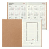 TRAVELER'S Notebook Refill 2024 Monthly (Passport Size)