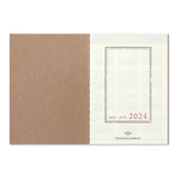 TRAVELER'S Notebook Refill 2024 Weekly (Passport Size)