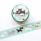 Foil-stamped masking tape by illustrator Reiko Tada.&nbsp;Various cats are strolling around—such a charming design.&nbsp;The sparkling gold foil stamping adds a design accent.&nbsp;Cut short to use as stickers, or as a pop point in wrapping or decoration.


✨ Product Features

Gold foil stamping for a subtle, elegant shine
Perfect for decorating planners, journals, cards, gifts, and scrapbooks
High‑quality Cozyca Products washi tape
Size: 20 mm × 5 m