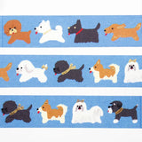 Foil-stamped masking tape by illustrator Reiko Tada. A truly adorable design where various dogs with fluffy fur come one after another. The sparkling gold foil stamping adds a design accent.&nbsp;Cut short to use as stickers, or as a pop point in wrapping or decoration.


✨ Product Features

Gold foil stamping for a subtle, elegant shine
Perfect for decorating planners, journals, cards, gifts, and scrapbooks
High‑quality Cozyca Products washi tape
Size: 20 mm × 5 m