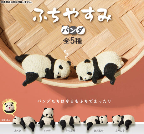 Introducing the newest addition to the popular Fuchiyasu series: the "Panda"!

This adorable figure comes in five different variations, each striking a unique pose as it relaxes on the edge of your cup. The cute and calming design makes it a perfect collectible, and having the complete set is sure to bring you joy! Don't miss out on this highly popular panda product—consider adding it to your collection today!