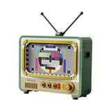 Retro Nostalgic Tv Building Bricks