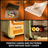 Retro Nostalgic Tv Building Bricks