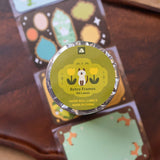 Sticky note size (W 2.5 in x H 1.75 in)
Each roll contains 100 sticky notes.
Full adhesive on the back of the individual sticky note.
Strong permanent adhesive.
Made in China
Designed in San Jose, California
©Thousandskies