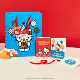 Retro Hello Kitty Happy Birthday Deluxe Greeting Card