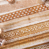 Add a cozy touch to your crafts with the Retro Story Hemp Rope Series Kiss Cut PET Tape. Each kiss‑cut piece is easy to peel and perfect for decorating journals, planners, pen‑pal letters, scrapbooks, and gifts. The soft vintage themed motifs give your pages a gentle, retro touch that feels both cute and calming.