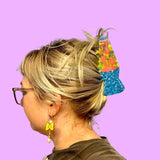 Rhinestone Lava Lamp Hair Claw