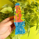 Rhinestone Lava Lamp Hair Claw