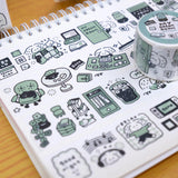 RiN! Studio - My Dream Room Washi Tape

Volume 50: Today we bring you the <my dream="" room=""> category, which has captured the beautiful room Rin is picturing in her life as an artist:)</my>