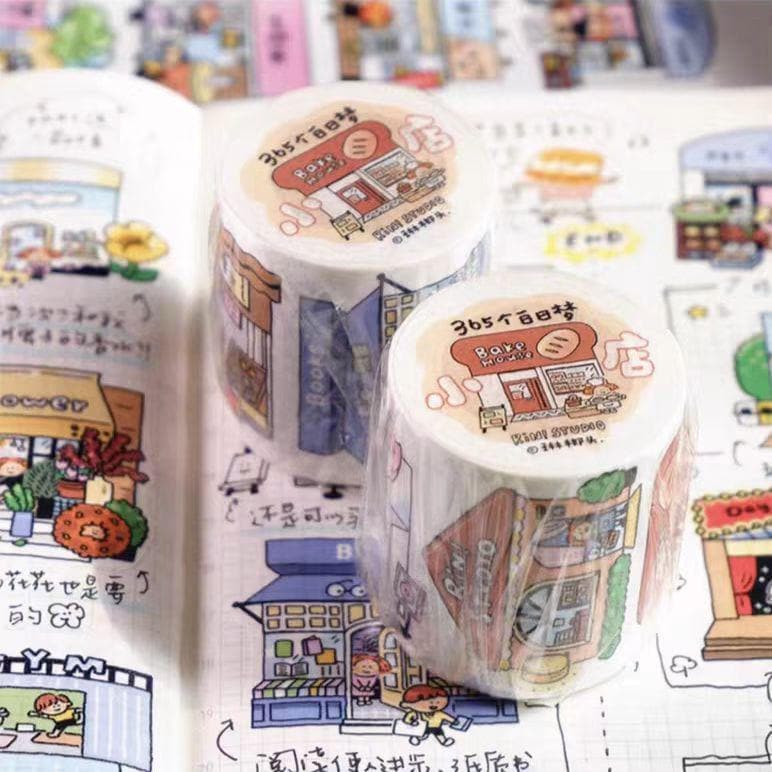 If you could open a shop of your choice, what would you open? A Bakery? A donut store? A Flower shop? A handicraft shop? Or just some vending machines?...

In volume 31, you will find whatever shop you are wishing for, you can open as many shops you want in your own journal.
