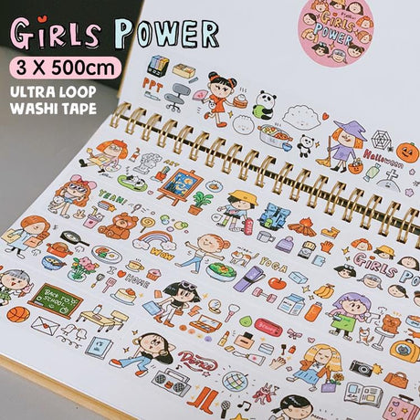 RiN! Studio - Girl Power Washi Tape