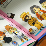 Volume 37:

Want to be a fashion ICON, here we bring you the <ootd a&w=""> category

Who doesn't like a fashion tea party with baby dolls? With the OOTD A&amp;W category, we can finally have a tea party in our journal in the cold weather! Be your own designer to shine on your own fashion tea party!

Materials: Washi tape on release paper</ootd>