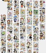 Volume 37:

Want to be a fashion ICON, here we bring you the <ootd a&w=""> category

Who doesn't like a fashion tea party with baby dolls? With the OOTD A&amp;W category, we can finally have a tea party in our journal in the cold weather! Be your own designer to shine on your own fashion tea party!

Materials: Washi tape on release paper</ootd>