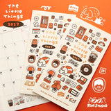 TN Size Monthly Planner · 48 pages Monthly, slim, and sized for a Traveler's Notebook - light enough to actually leave the house with you. For anyone who wants the plan without the weight. It's the little things that matter.