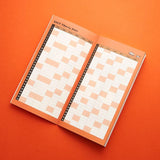 TN Size Monthly Planner · 48 pages Monthly, slim, and sized for a Traveler's Notebook - light enough to actually leave the house with you. For anyone who wants the plan without the weight. It's the little things that matter.