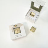 Ribbon Bow Square Mini Wax Seal Stamp (No Handle)