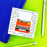 PipStickers are the PERFECT gift for the sticker lover in your life - even if it's you! These unique PVC designs with silver foil accents come on a clear backing and cannot be found anywhere else.

Includes one 4" x 4" sheet of Ribbon &amp; Rhymes PipStickers and includes the Pipsticks manifesto.