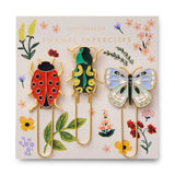 Our new Curio enamel paper clip set is specially created for teachers, parents, and more for everyday organization with a touch of flair. The enamel covering features a gorgeous design but still holds your important documents close together. Use it for organizing, flair and so much more.