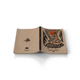 This Rayco Design Collection draws inspiration from life outside — desert trails, Baja beaches, campfires, and the animals that cross her path — made with a 100% recycled Kraft cover, modern, eco-friendly, and built for adventure.