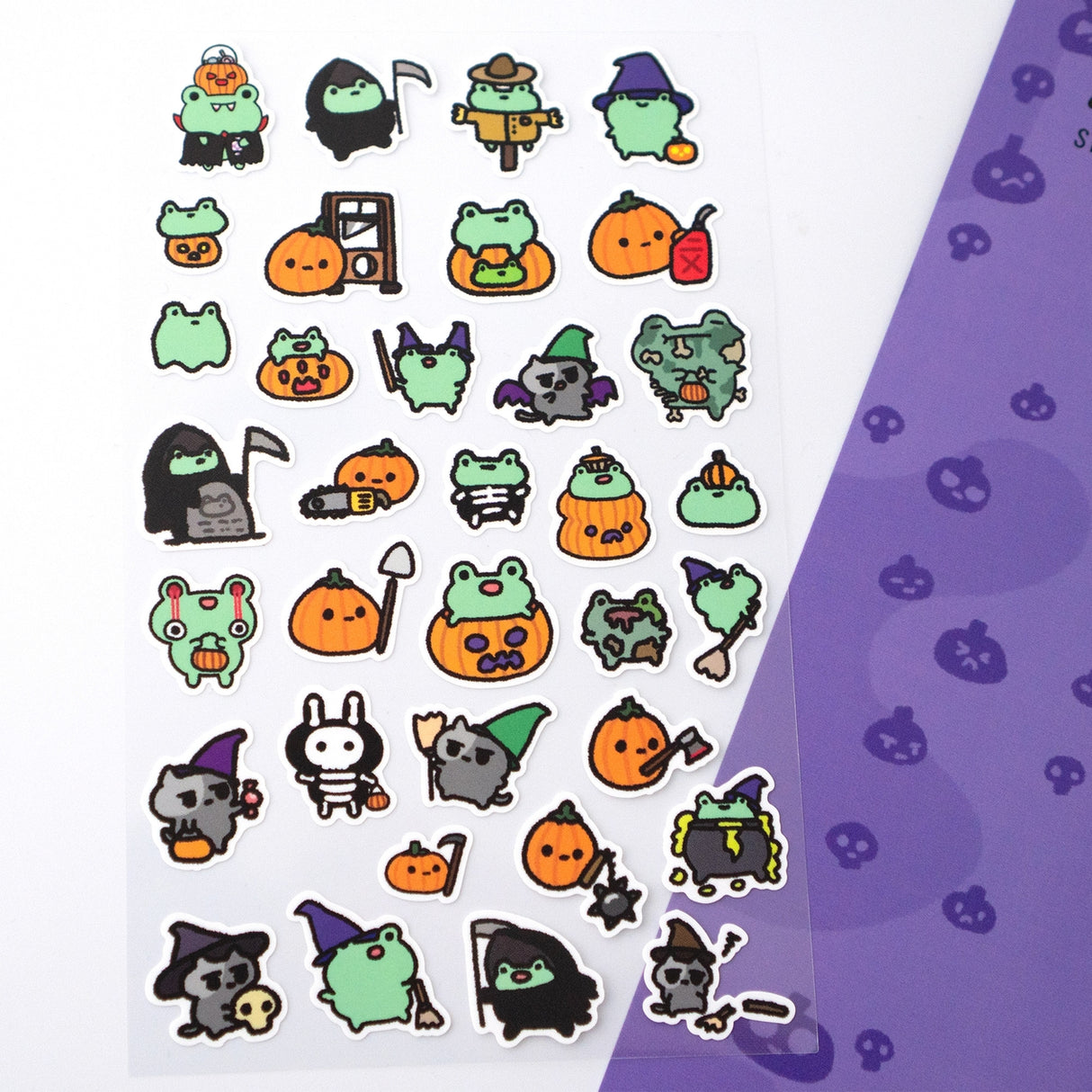 Robot Dance Battle A Spooky Day Planner Sticker Sheet