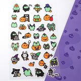 Robot Dance Battle A Spooky Day Planner Sticker Sheet