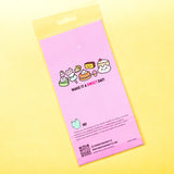 Robot Dance Battle A Sweet Day Glitter Sticker Sheet