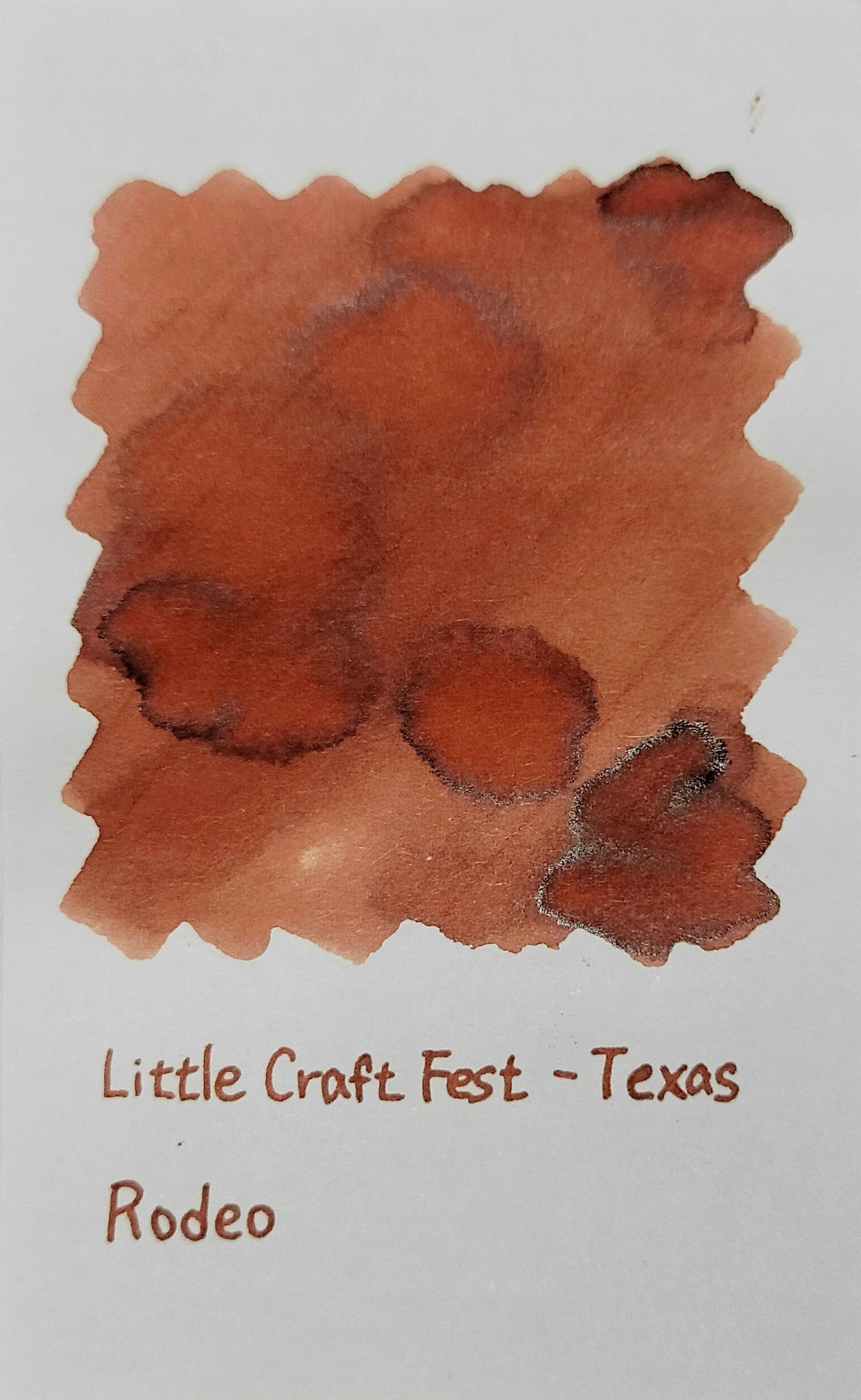 Inspired by the clay‑and‑sand footing of rodeo events, this shade brings the grit, warmth, and heritage of Texas straight to your pages. A straightforward brown-toned ink with a clean, direct character. Depending on the paper, it reveals a beautiful silver sheen for added depth and charm.