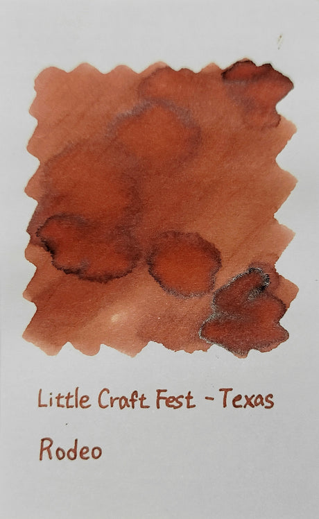 Inspired by the clay‑and‑sand footing of rodeo events, this shade brings the grit, warmth, and heritage of Texas straight to your pages. A straightforward brown-toned ink with a clean, direct character. Depending on the paper, it reveals a beautiful silver sheen for added depth and charm.