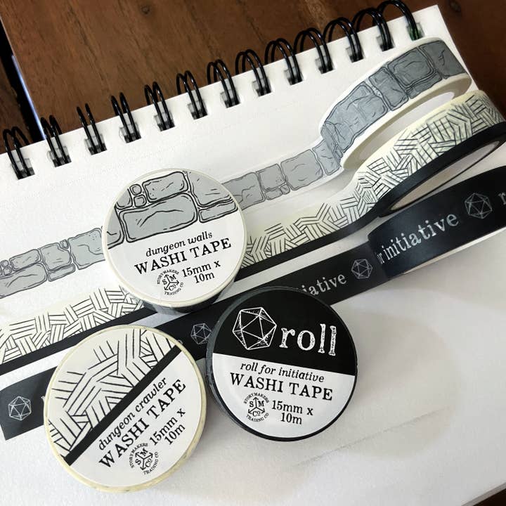 Dungeon Crawler Washi Tape - Instant Dungeon Creator