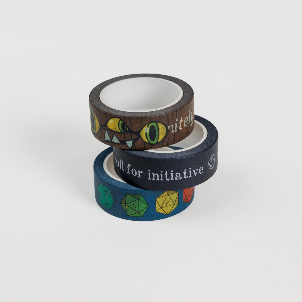 Cinta washi Roll For Initiative: ¡para creadores de mundos, juegos de rol, D&amp;D, amantes de la fantasía y más! 