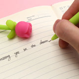 Rose Wiggle Gel Pen Flower