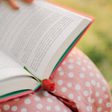 Roses Are Read Flower Bookmarks