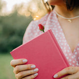 Roses Are Read Flower Bookmarks