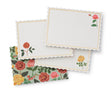 Stationery set with 12 note cards and envelopes. Three different designs for the notes.

Dimensions: 7 x 5 x 1.1 in (17.8 x 12.7 x 2.9 cm)