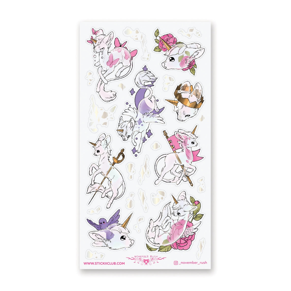 🌹👑 You can’t have a land of unicorns without having a court of Unicorns. It’s Unicorn Law ya know! @_november_rush shows off some of the members from flower-crowned beauties to royal warriors, each one is serving looks with crowns, roses, and plenty of sparkles. The fact they’re ghosts is none of your business.. 👀