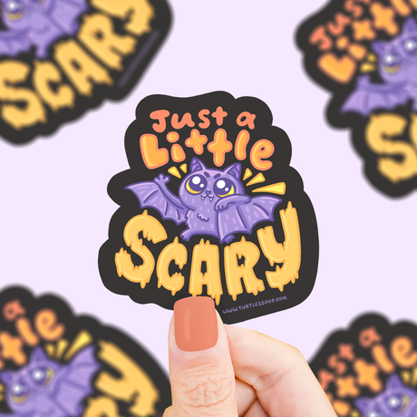 This little bat is a little scary! Emphasis on the "little" part.