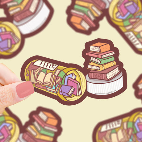 Did the doctor diagnose you with a severe case of bibliomania? The only cure is a prescribed pile of books! Reading is the sole thing that can keep the symptoms at bay

