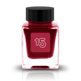 No. 15 Ink

This series is a standard number series focused on their dye-based formulation. This collection contains a variety of colors that focus on simplicity and function.&nbsp;

RGB: 161, 36, 59&nbsp;&nbsp;
Red
30 ml