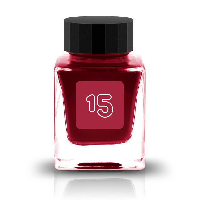 No. 15 Ink

This series is a standard number series focused on their dye-based formulation. This collection contains a variety of colors that focus on simplicity and function.&nbsp;

RGB: 161, 36, 59&nbsp;&nbsp;
Red
30 ml