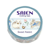 SAIEN-Sweet Rabbit Bunny Washi Tape