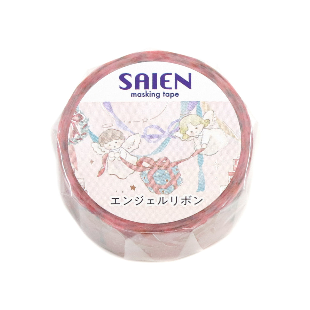 SAIEN - Angel Ribbon Washi Tape



New masking tape featuring angel ribbon design that enchants the magic of Christmas! The added brilliance of silver leaf adds a touch of festivity to your Christmas creations. Heartwarming angels will brighten up a page of your memories!

Size approx. 20mm x5m
Country of manufacture: Japan
Material / component: Paper