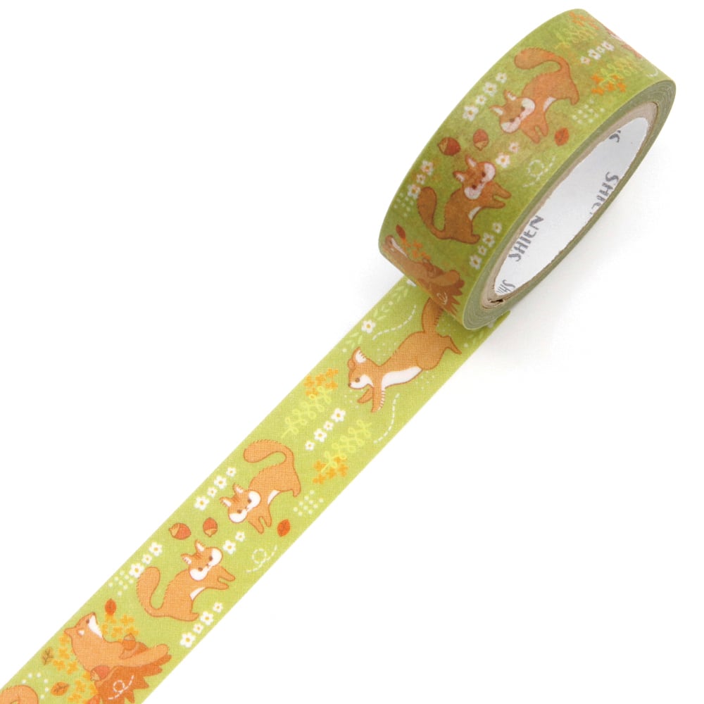 SAIEN - Cute Squirrel Washi Tape 