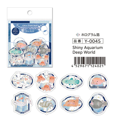 ✨ Mysterious Creatures of the Deep World

The backing paper has a handle, making it easy to peel off and simple to decorate—another great feature. It's perfect for collages of notebooks and planners, or for decorating your favorite favorite items!