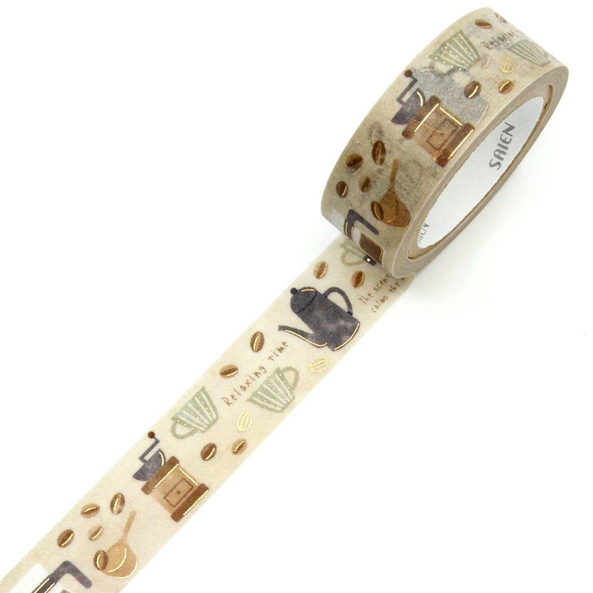 SAIEN Coffee Time Washi Tape