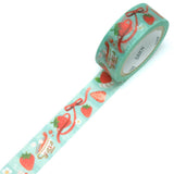 SAIEN Strawberry Ribbon Spring Washi Tape