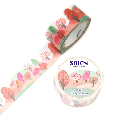 SAIEN Washi Tape - Spring Mountains (UR-4058)