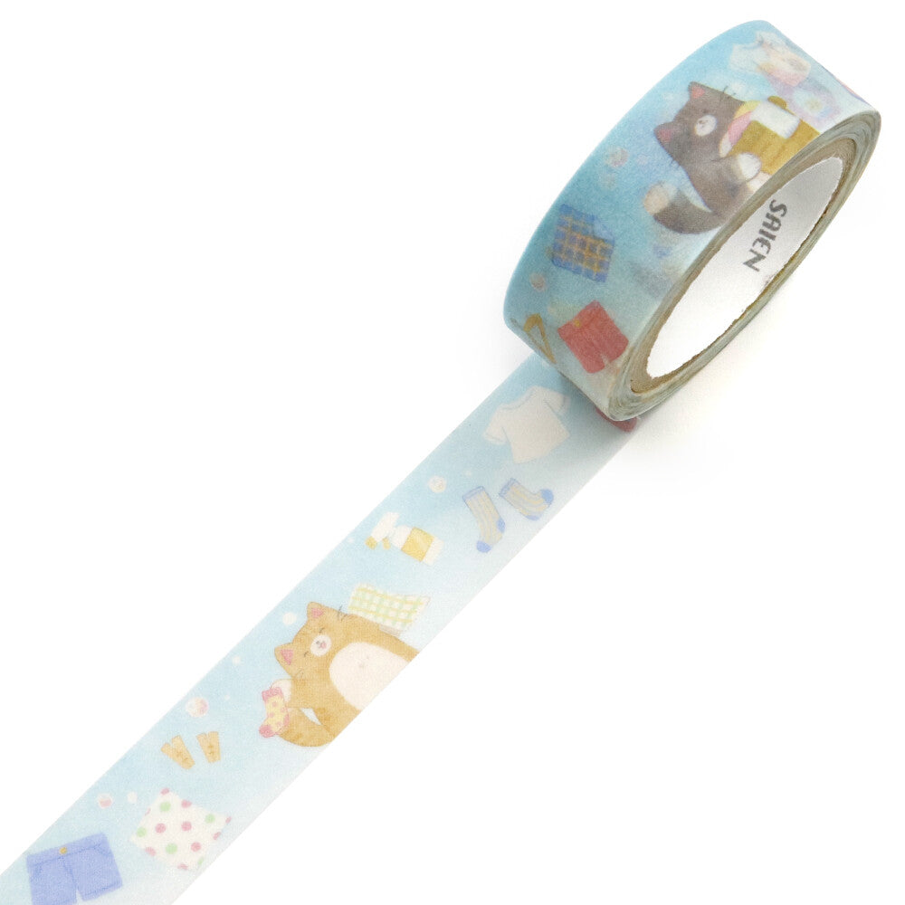 Perfect for journals, planners, happy mail, and craft projects that need a dash of whimsy, this tape turns everyday chores into a charming story. It’s cute, cozy, and guaranteed to make you smile every time you use it.