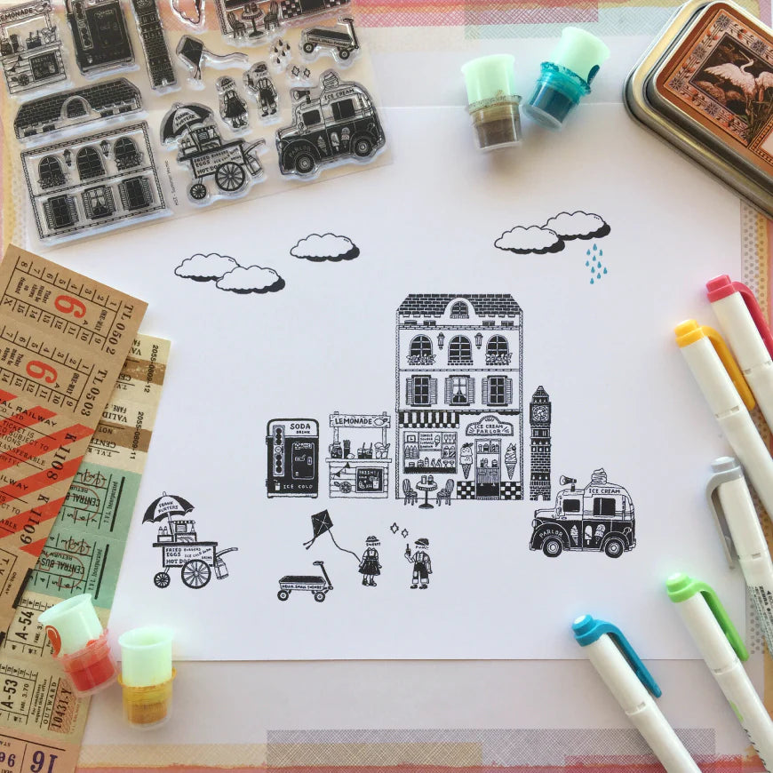 Have that perfect Summer memory or have dreams of a perfect Summer? Then&nbsp;Hello, Small Things Summer Home&nbsp;will be perfect for you. Its truly important to document those dreams and special memories! HST is where the details matter!!!

Product: Clear stamp
Size: Approximately 4 x 6 inches
