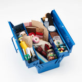 Toyo Steel Cantilever Toolbox ST-350 Japanese Tea Green